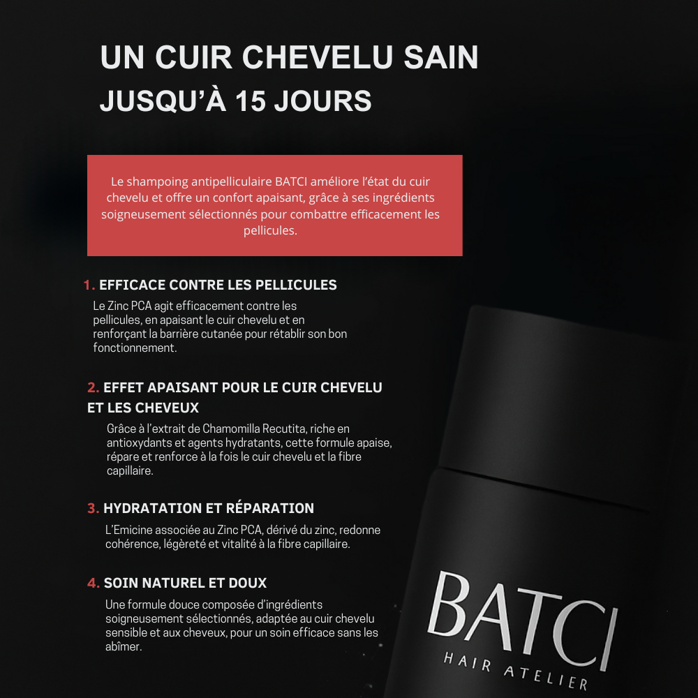 SHAMPOING ANTIPELLICULAIRE 250 ML