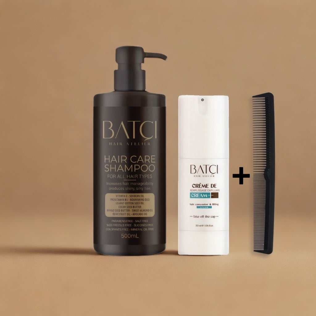 PACK CRÈME & SHAMPOING (+ 1 PEIGNE OFFERT)