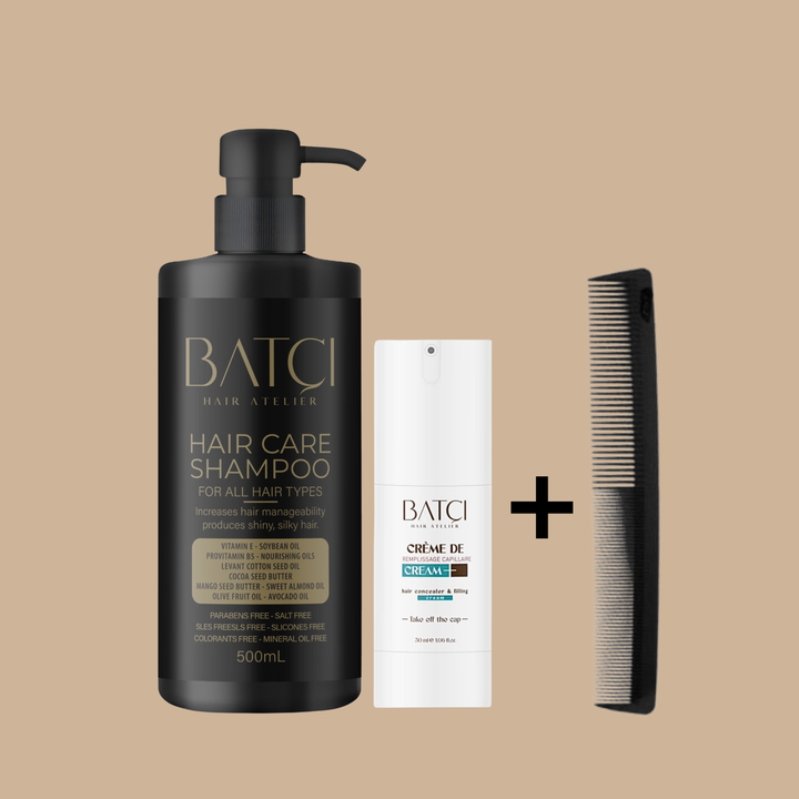 PACK CRÈME & SHAMPOING (+ 1 PEIGNE OFFERT)