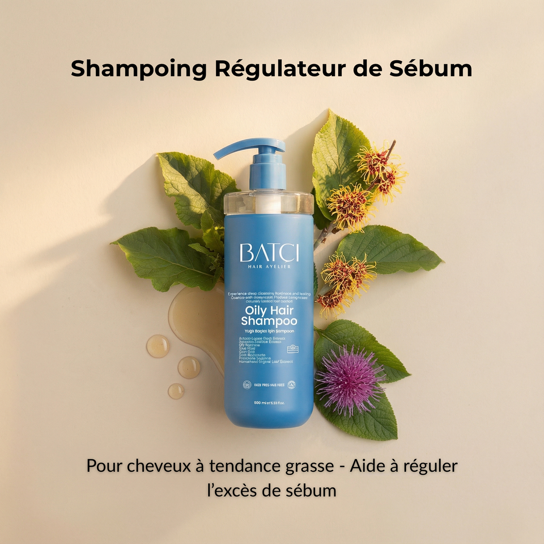 SHAMPOING RÉGULATEUR DE SÉBUM - 500 ML