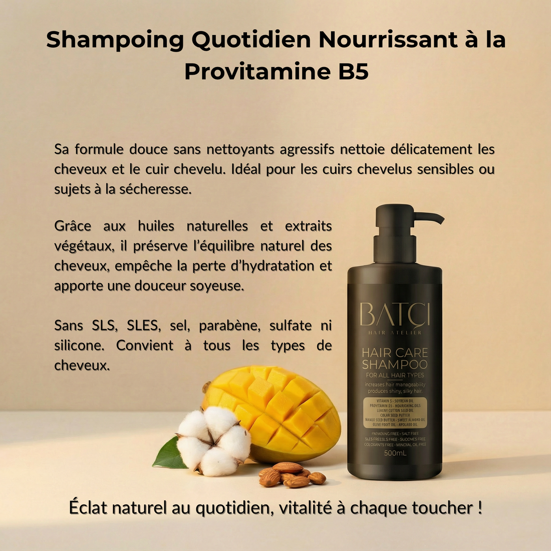 PACK CRÈME 50 ML & SHAMPOING DOUX (+ 1 PEIGNE OFFERT)