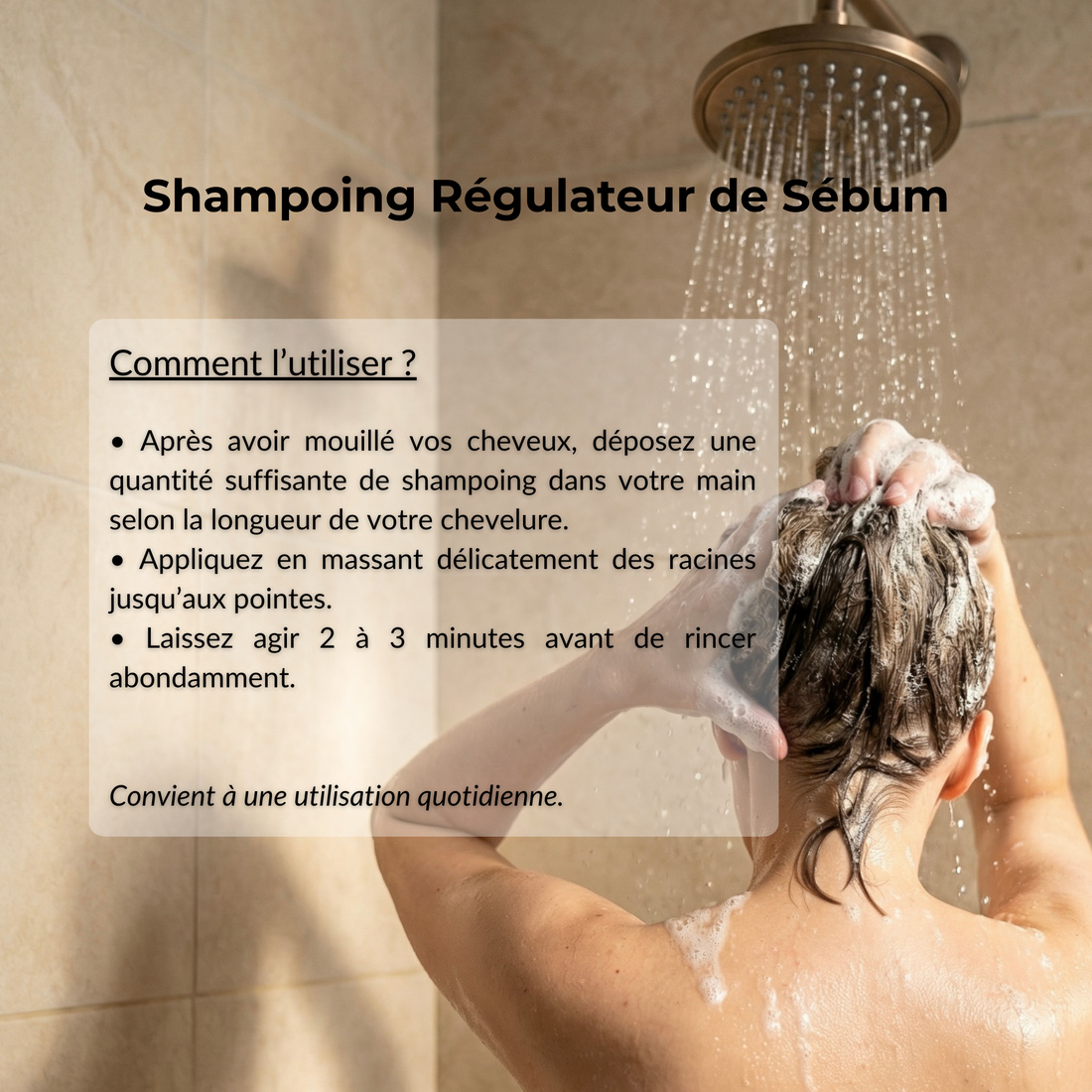 SHAMPOING RÉGULATEUR DE SÉBUM - 500 ML