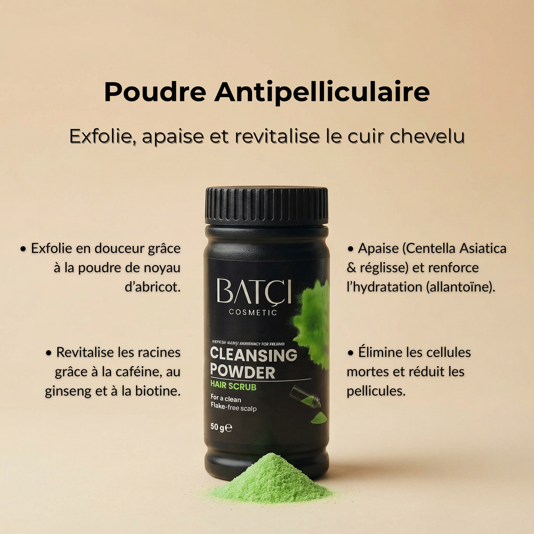 POUDRE ANTIPELLICULAIRE