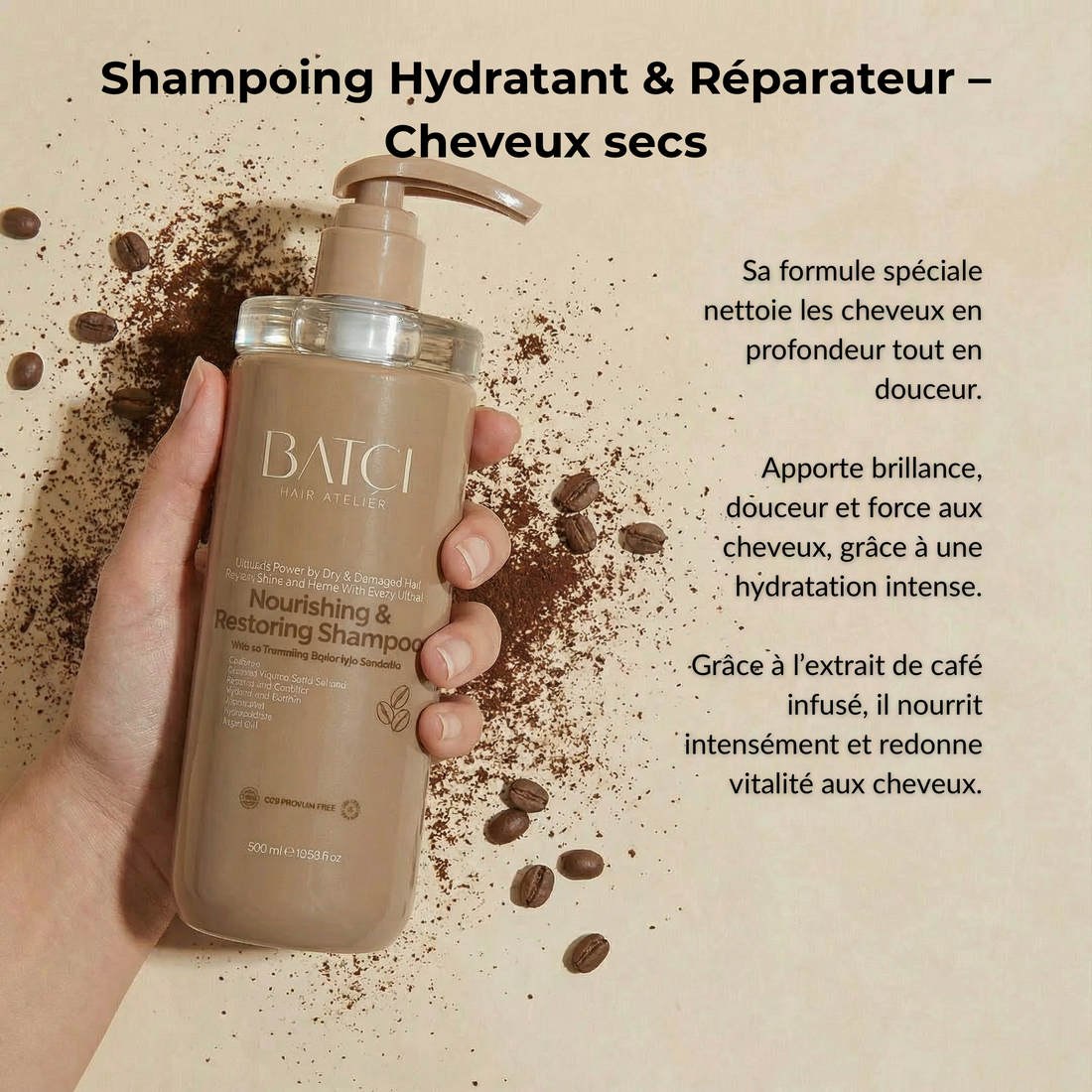 SHAMPOING NOURISSANT & RÉPARATEUR - 500 ML