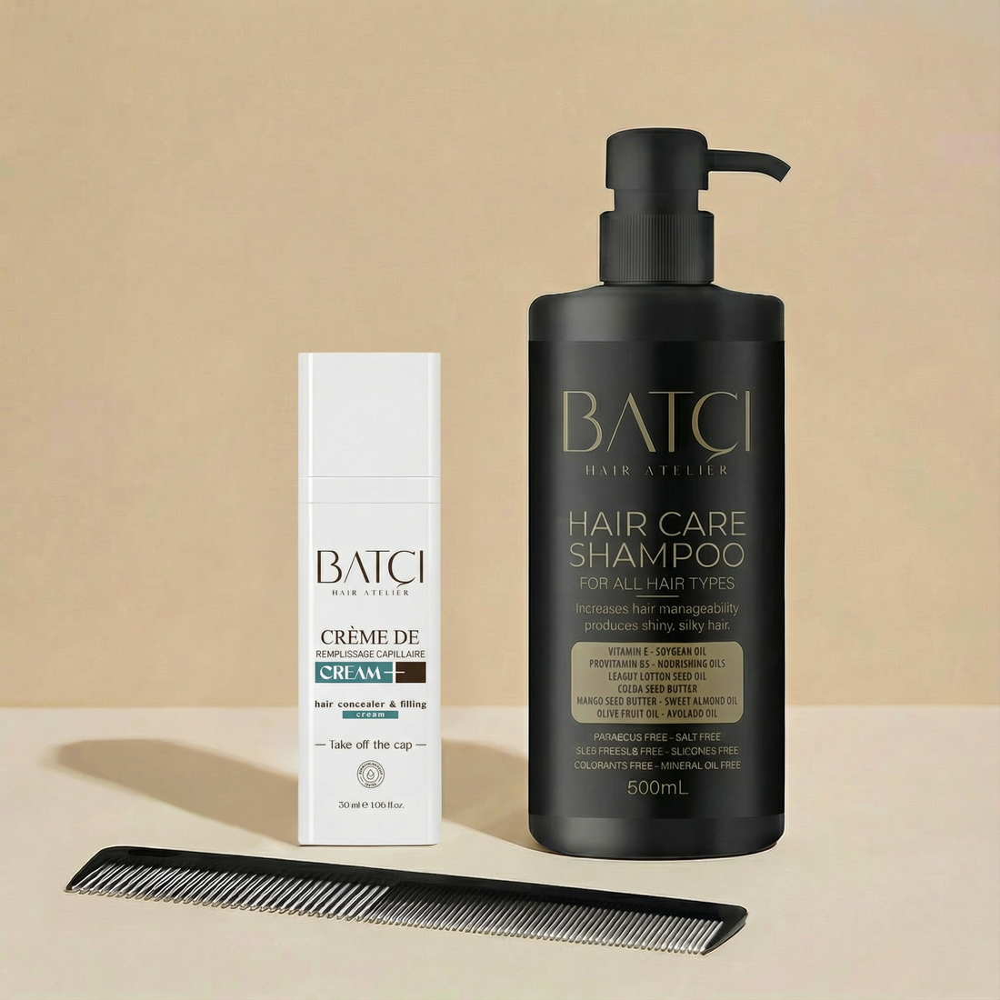 PACK CRÈME 30 ML & SHAMPOING DOUX (+ 1 PEIGNE OFFERT)